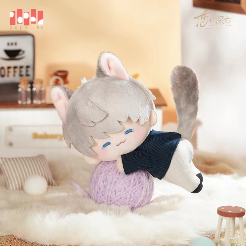 Official Love and Deepspace Magnetic Cat Plush Doll Charms