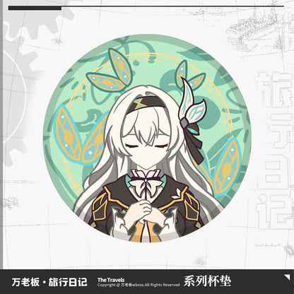 Genshin Impact Fan-Made Character Diatomaceous Earth Coaster Collection