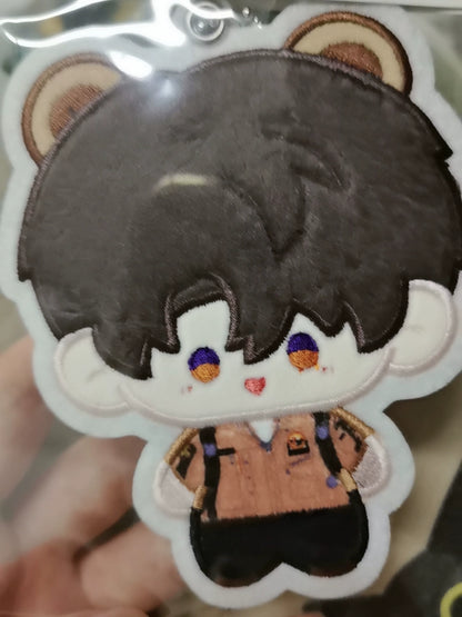 Love and Deepspace Fan-Made 3.94in Embroidered Plush Charm