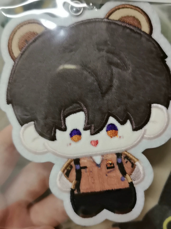 Love and Deepspace Fan-Made 3.94in Embroidered Plush Charm