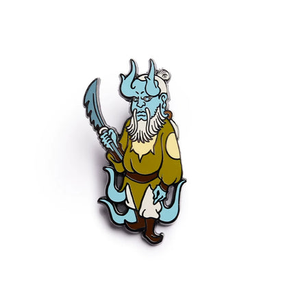 Black Myth: Wukong Shadow God Emblem Metallischer magnetischer Anstecker Brosche Kühlschrankmagnet Accessoire Geschenk