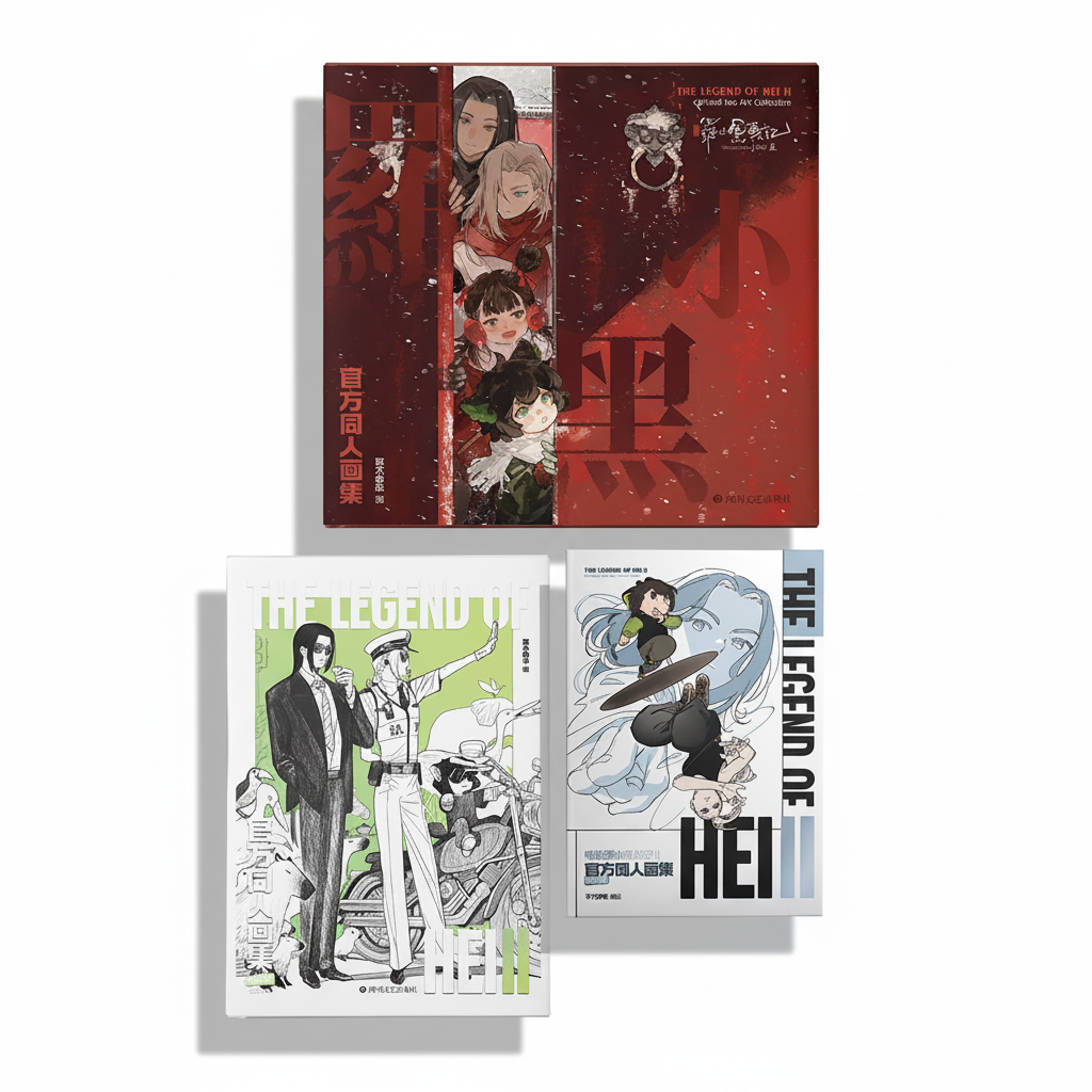 Official The Legend of Hei 2 Art 3-Book artbook