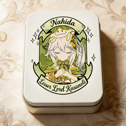 Genshin Impact Fan-Made Character Metal Storage Tin Collection