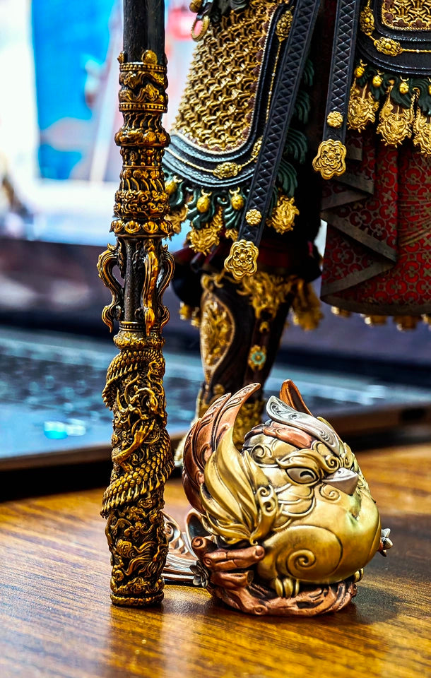 Official Black Myth: Wukong Ruyi Jingu Bang 1/6 Scale Bronze Collectible Ornament