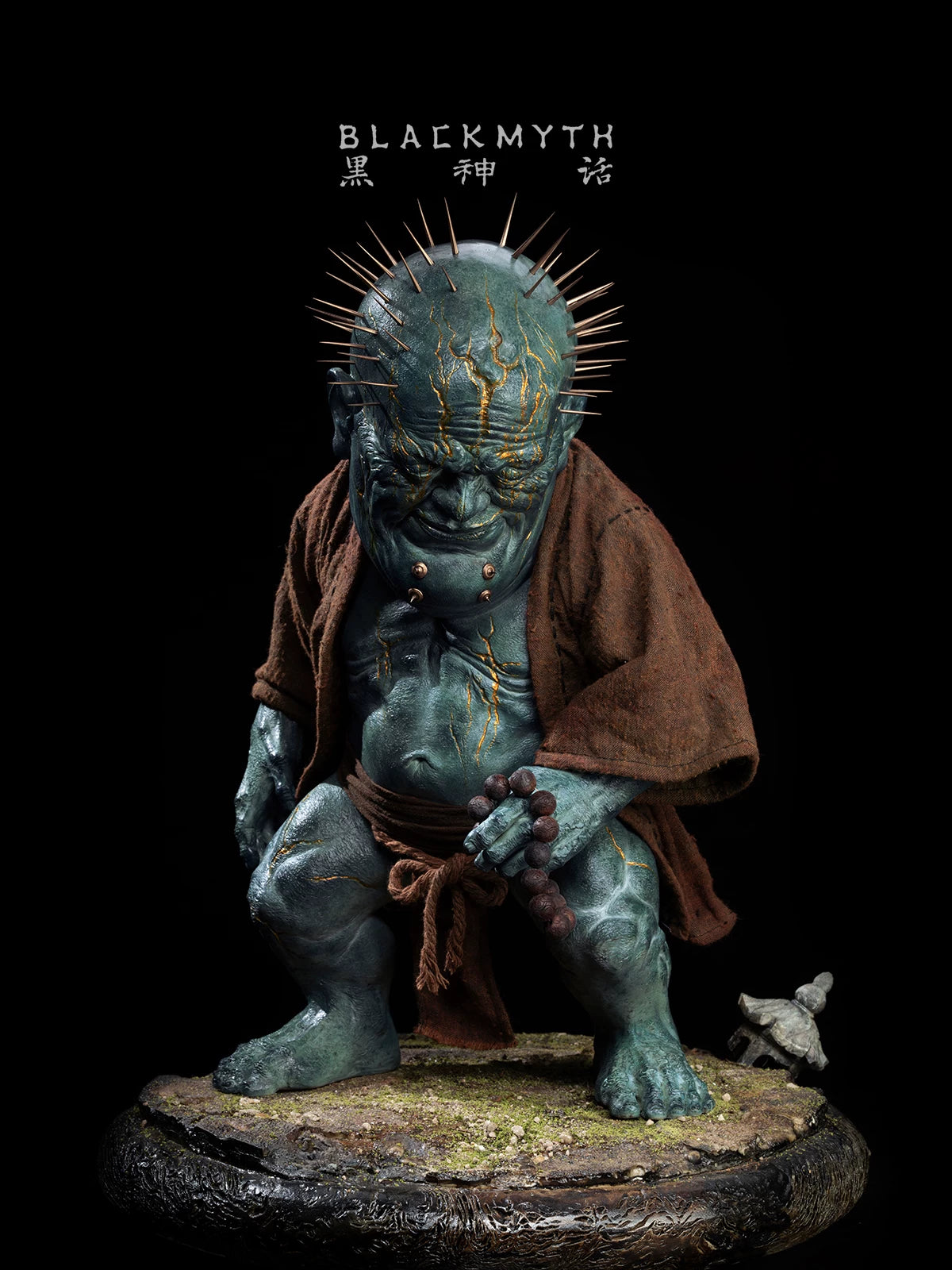 Black Myth: Wukong Wandering Wight 1/4 scale collectible figure front view on black background