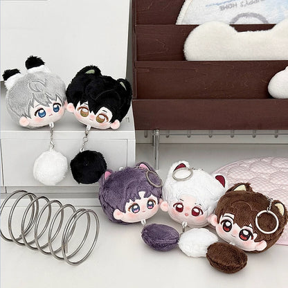Love and Deepspace Fan-Made 3.15 in Tail-Pom Plush Charms