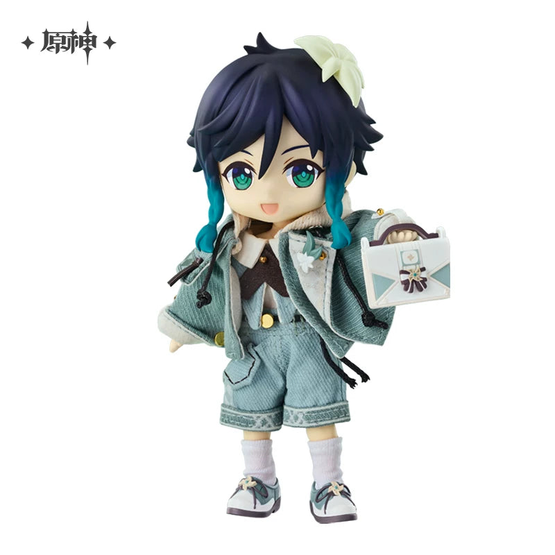 【原神官方/全款】青风的悠歌 Ver. GSC 温迪粘土娃 服装套组