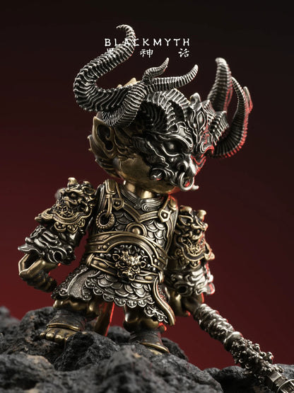 Black Myth: Wukong The Destined One Great Strength golden figure swinging staff