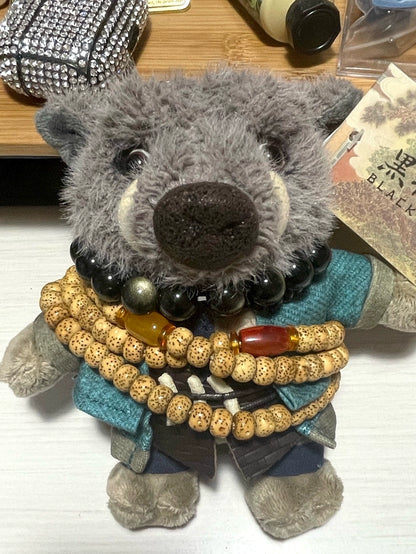 Official Black Myth: Wukong Zhu Bajie Plush Keychain & Display Plush