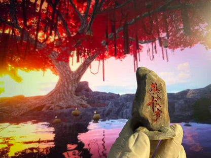 Where Winds Meet Fan-Made Boundary Stone Desktop Ornament