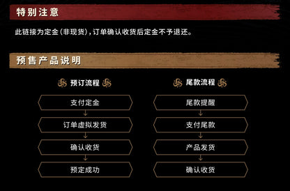 《黑神话：悟空》-天命人·夜叉王厌火套1/6铜像收藏品