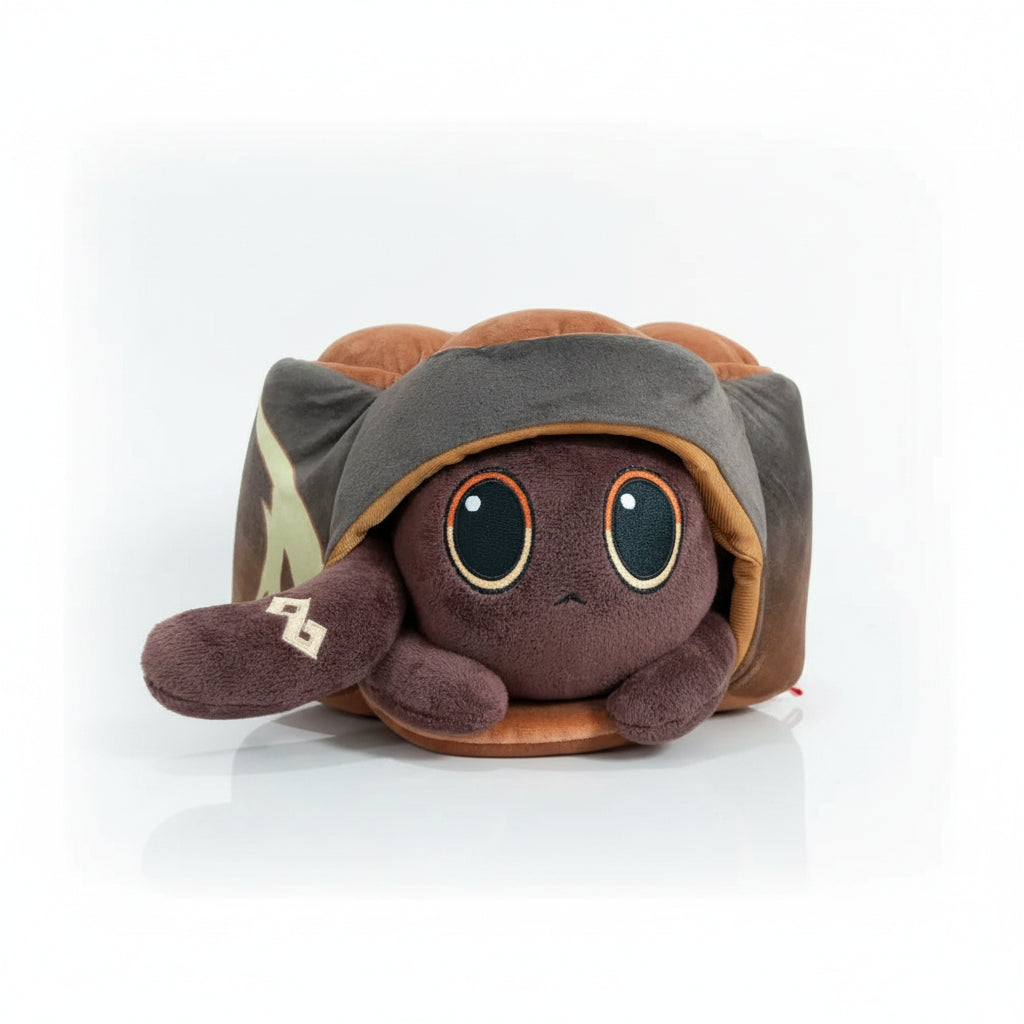 Genshin Impact Zhongli cat cake plush