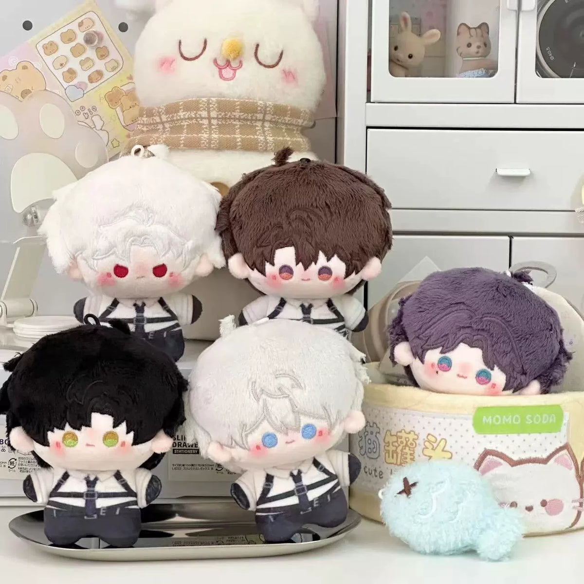 Love and Deepspace Fan-Made Five 3.94in Uniform Plush Doll