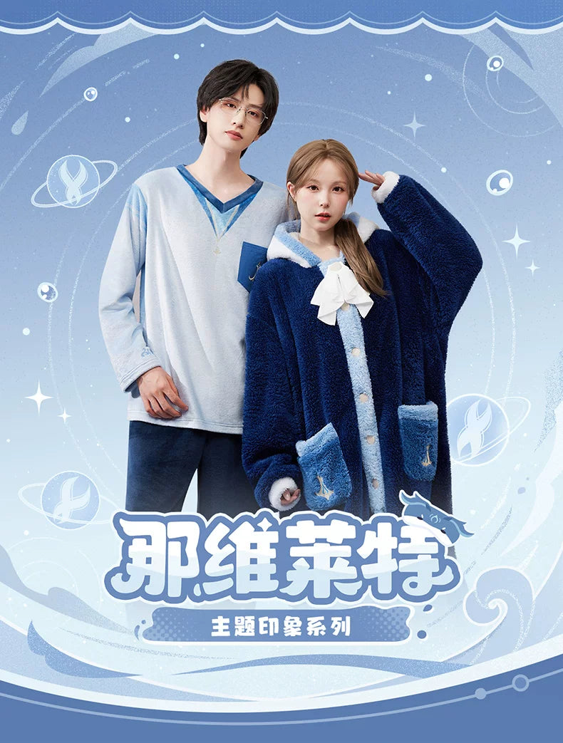 【原神官方】那维莱特主题印象系列家居睡袍（含眼罩） Genshin