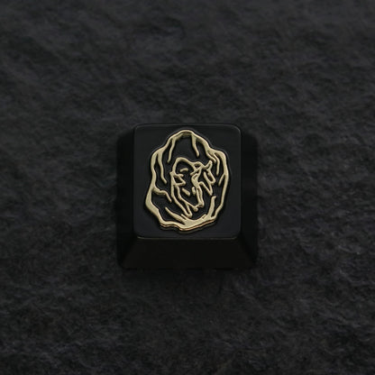 键石黑神话悟空周边金箍六根标志logo机械键盘锌铝合金属个性键帽