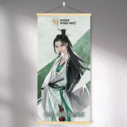 燕云十六声挂画客厅卧室寝室墙面装饰画游戏动漫二次元周边挂轴