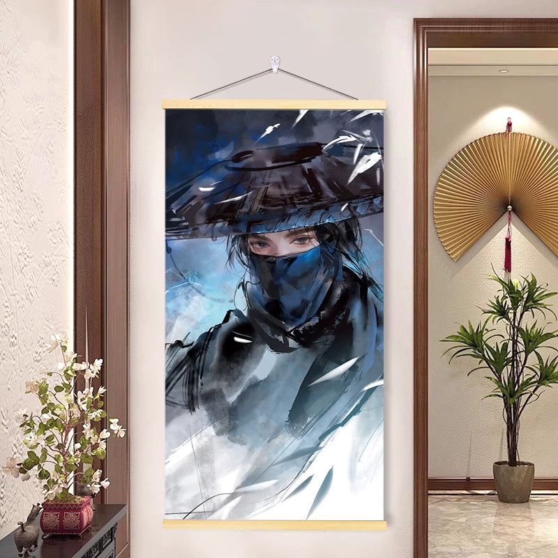 燕云十六声挂画客厅卧室寝室墙面装饰画游戏动漫二次元周边挂轴