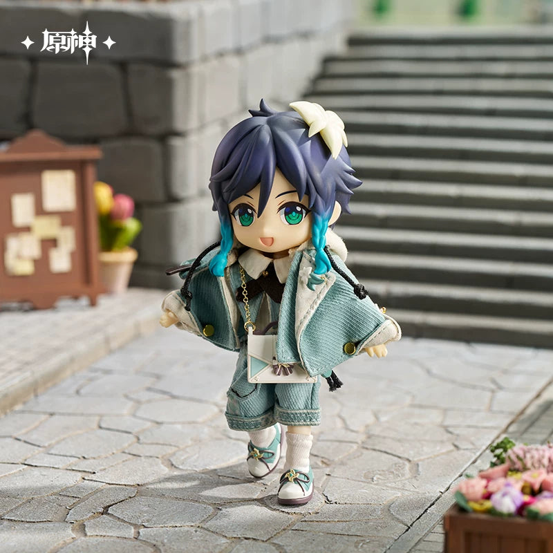 【原神官方/全款】青风的悠歌 Ver. GSC 温迪粘土娃 服装套组