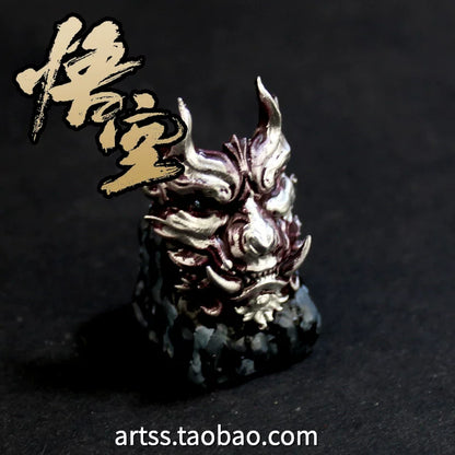 黑神话悟空个性键帽黑猴周边客制化创意机械键盘单个颗3D树脂键帽