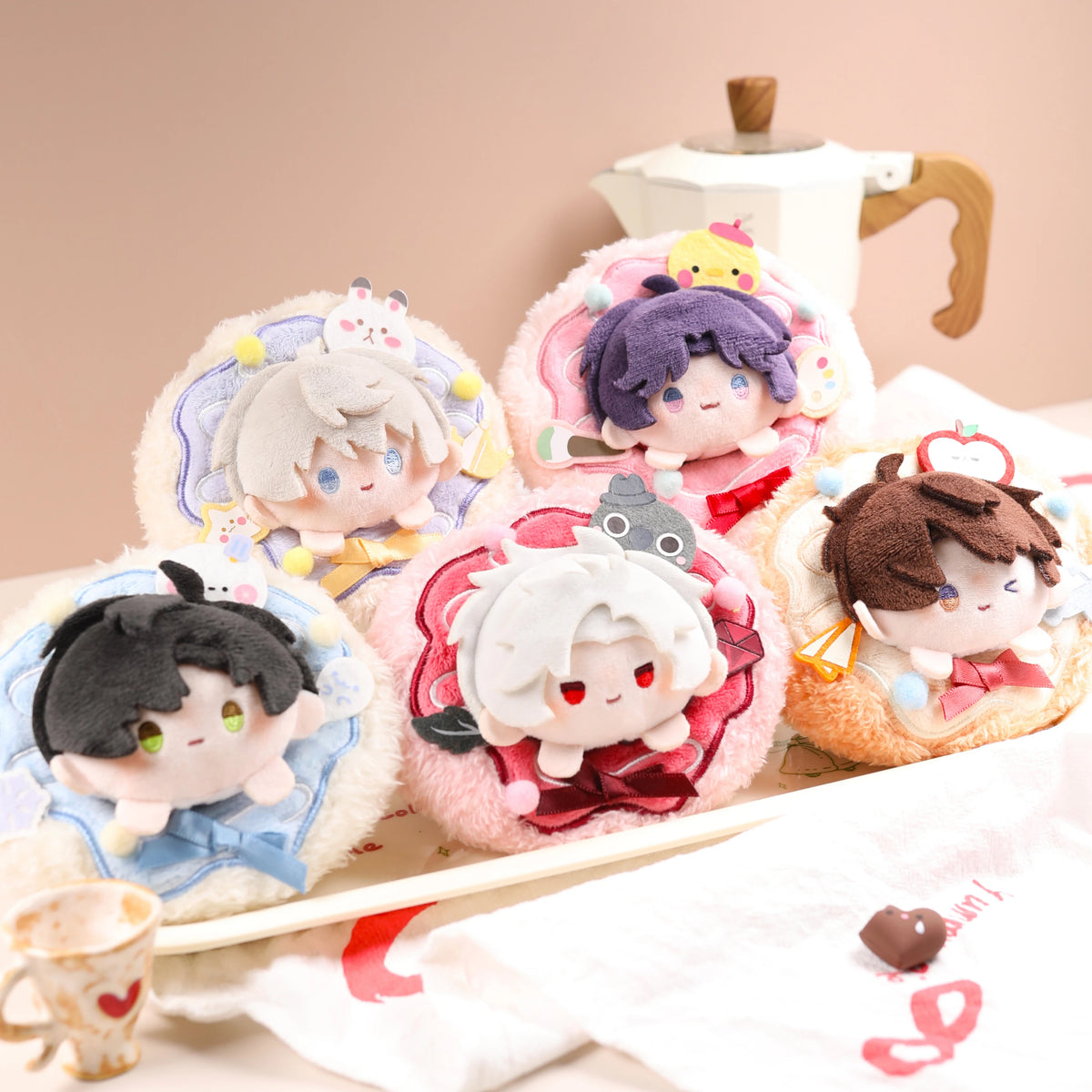Love and Deepspace Fan-Made Donut Crawl Plush Doll Charms