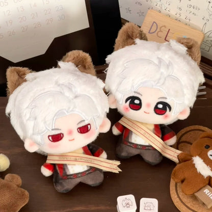 Love and Deepspace Sylus 3.94 inch birthday plush dolls pair with wolf ears